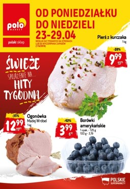 Gazetka promocyjna POLOmarket, ważna od 23.04.2018 do 29.04.2018.
