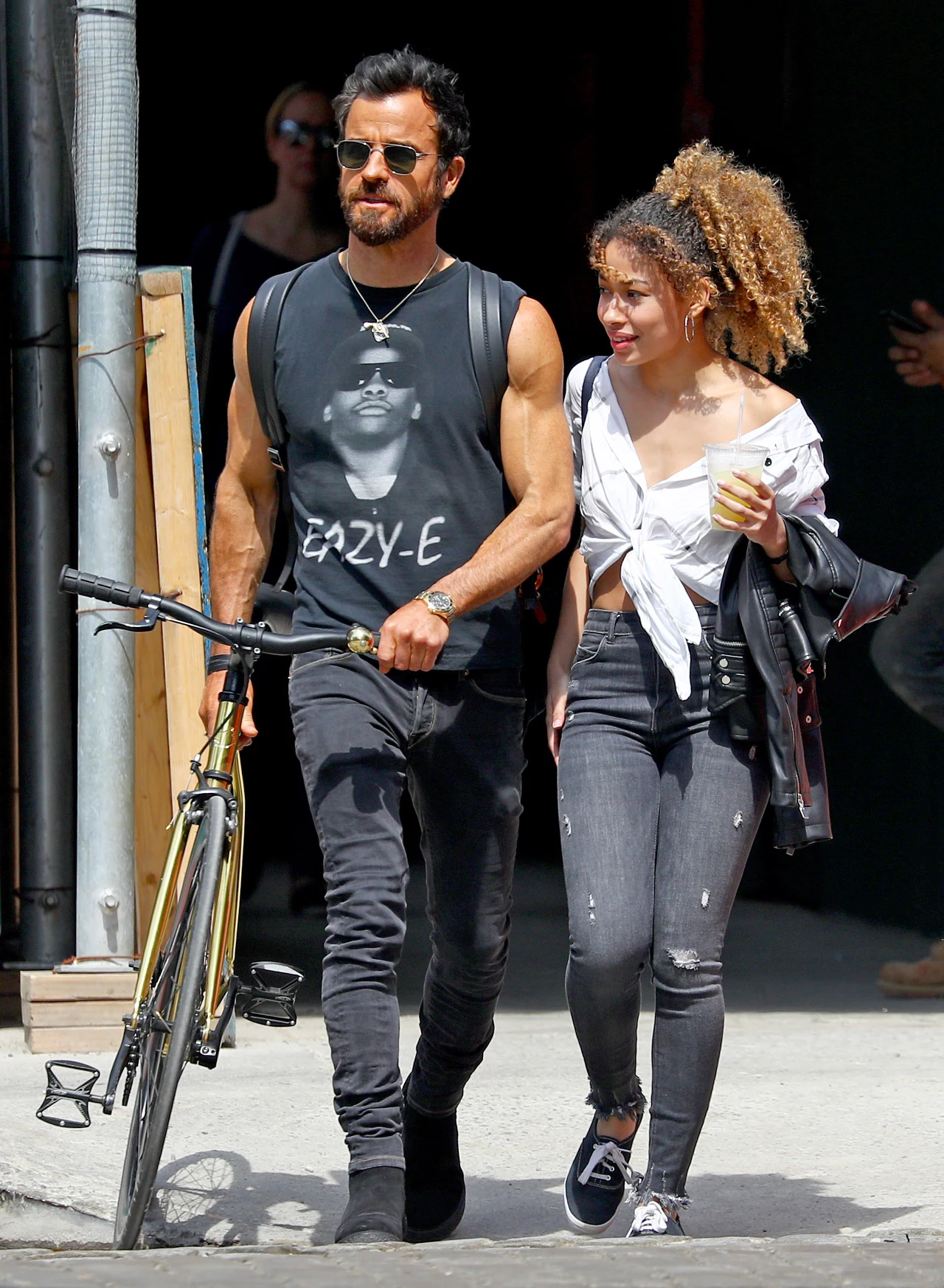 Justin Theroux i Erica Cardenas