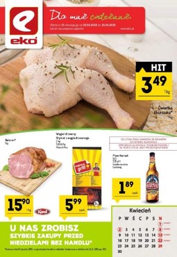 Gazetka promocyjna EKO, ważna od 19.04.2018 do 25.04.2018.
