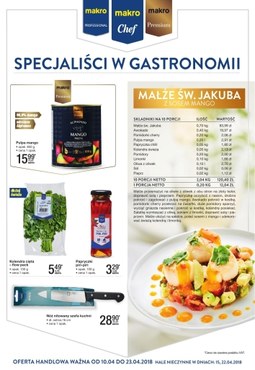 Gazetka promocyjna Makro Cash&Carry, ważna od 10.04.2018 do 23.04.2018.