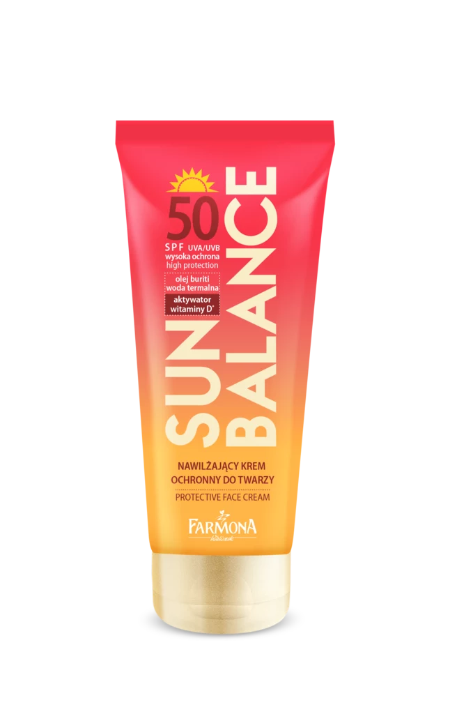 Sun Balance SPF 50 nawilżający krem do twarzy
