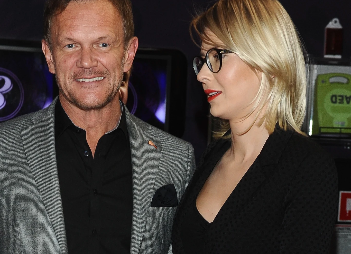 Cezary z żoną Edytą Cezary z żoną Edytą