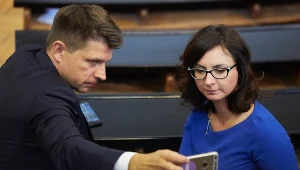 Ryszard Petru i Kamila Gasiuk-Pihowicz