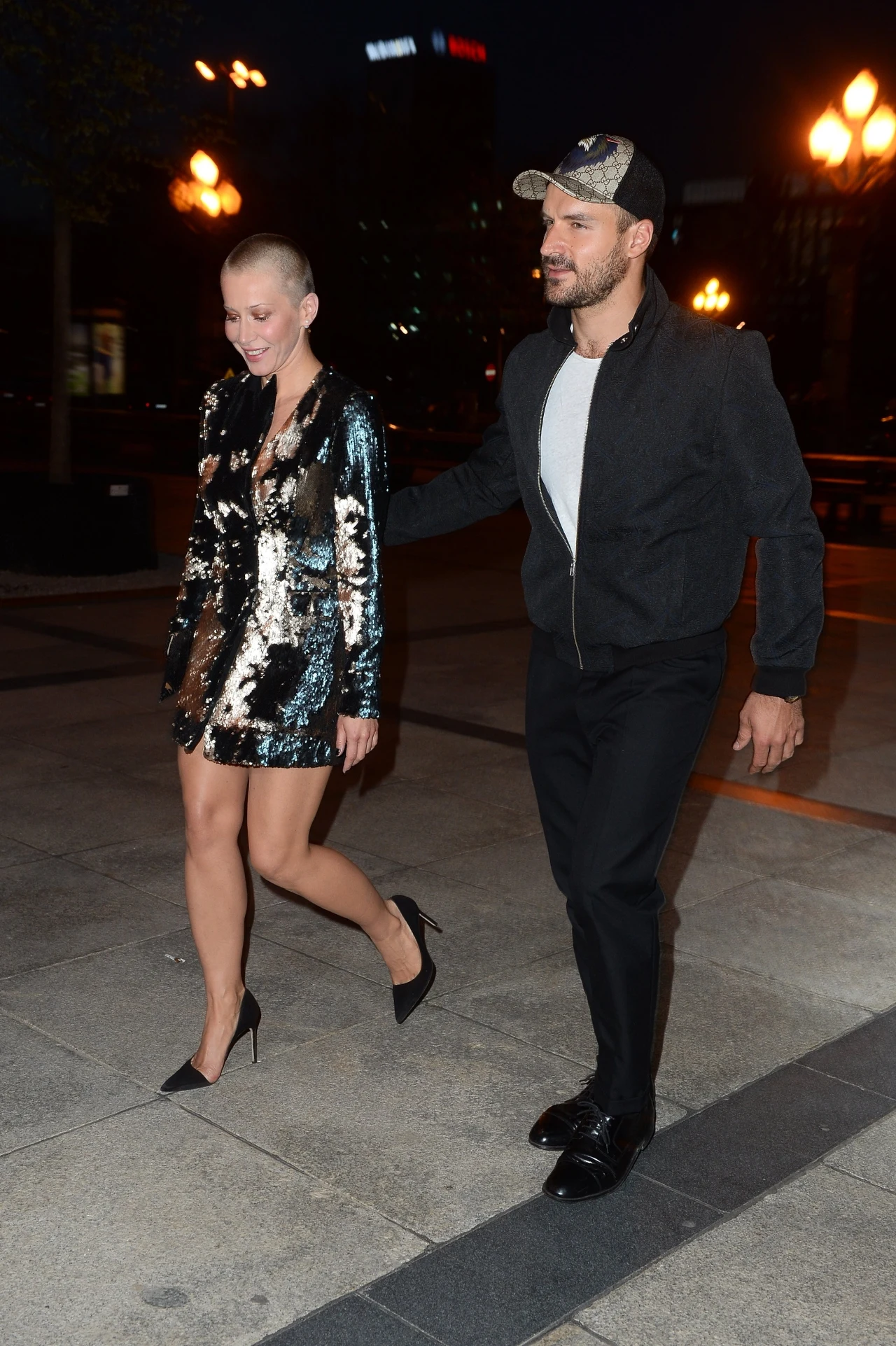 Katarzyna Warnke i Piotr Stramowski