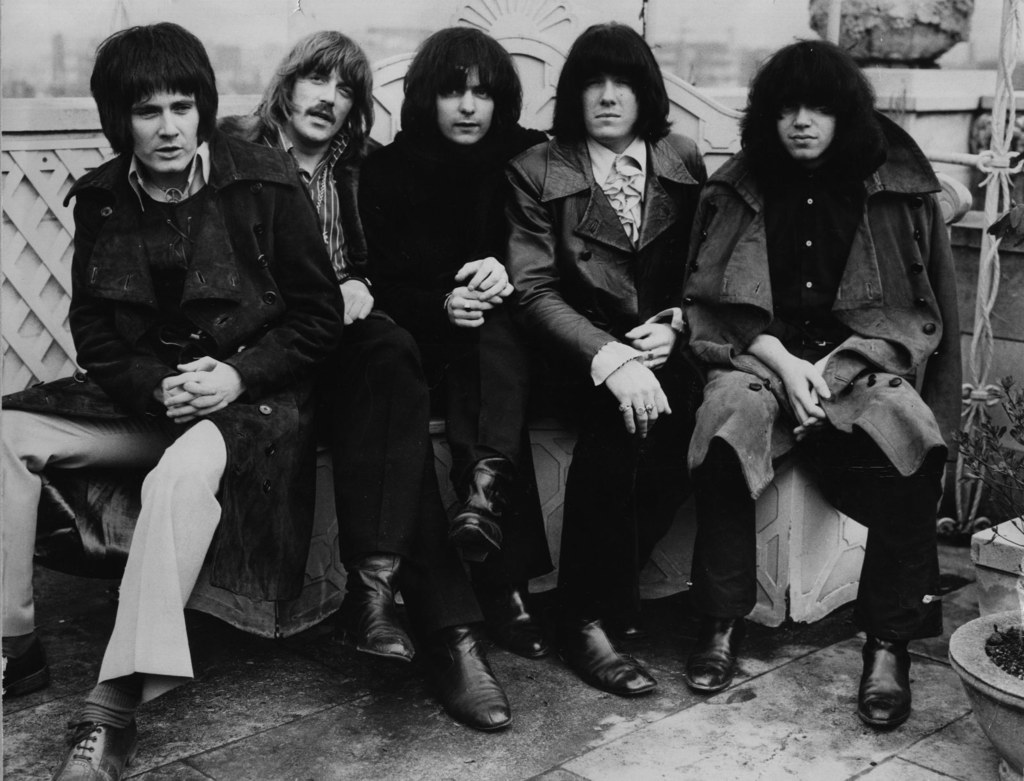 Deep Purple w pierwszym składzie: od lewej Ron Evans, Jon Lord, Ritchie Blackmore, Nicky Simper i Ian Paice