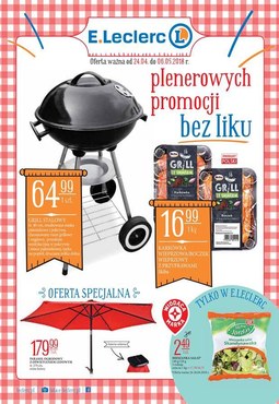 Gazetka promocyjna E.Leclerc, ważna od 24.04.2018 do 06.05.2018.
