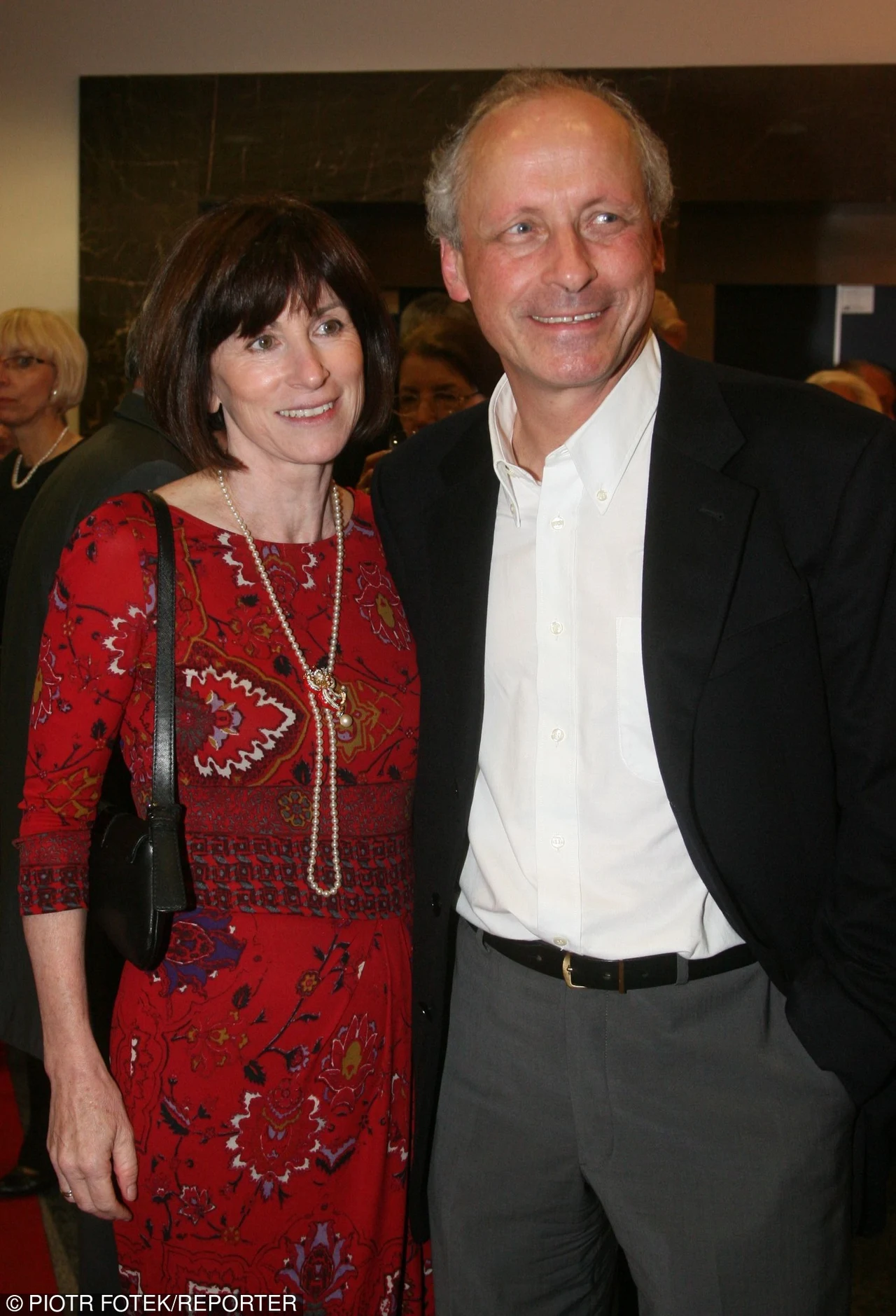 Paweł Wawrzecki z żoną Izabelą Paweł Wawrzecki z żoną Izabelą