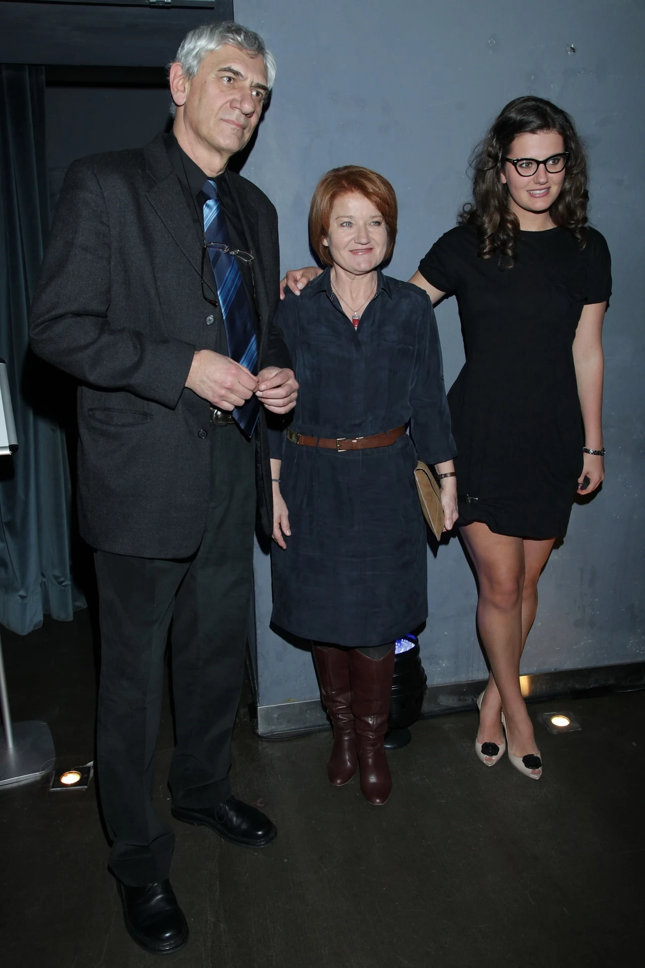 Wiktor Zborowski z żoną i jedną z córek Wiktor Zborowski z żoną i jedną z córek