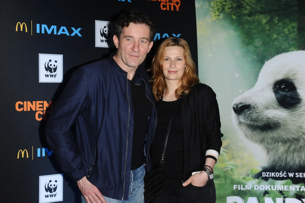 Przemysław Sadowski i Agnieszka Warchulska na premierze "Pandy"