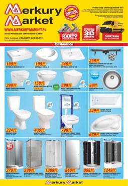 Gazetka promocyjna Merkury Market, ważna od 03.04.2018 do 30.04.2018.