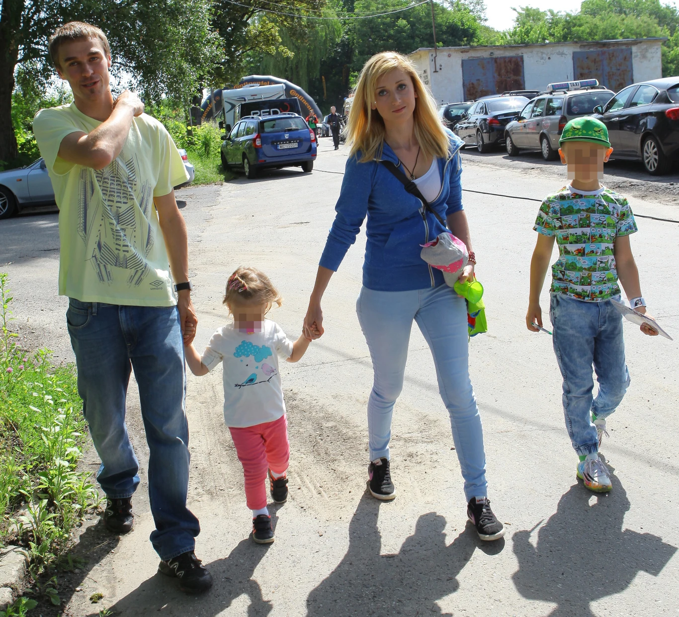 Piotr Żyła z żona i dziećmi, fot. Studio69/Ania Moduszewska Piotr Żyła z żona i dziećmi, fot. Studio69/Ania Moduszewska