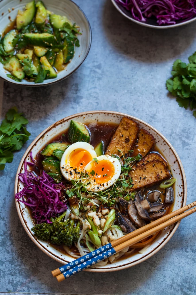 Wegetariański ramen