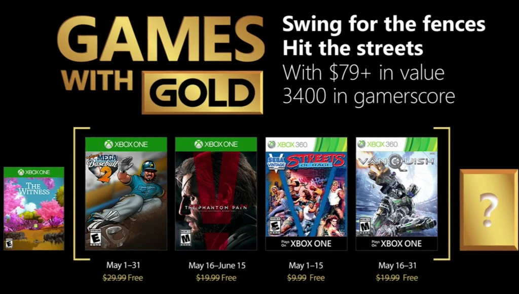 Games with Gold