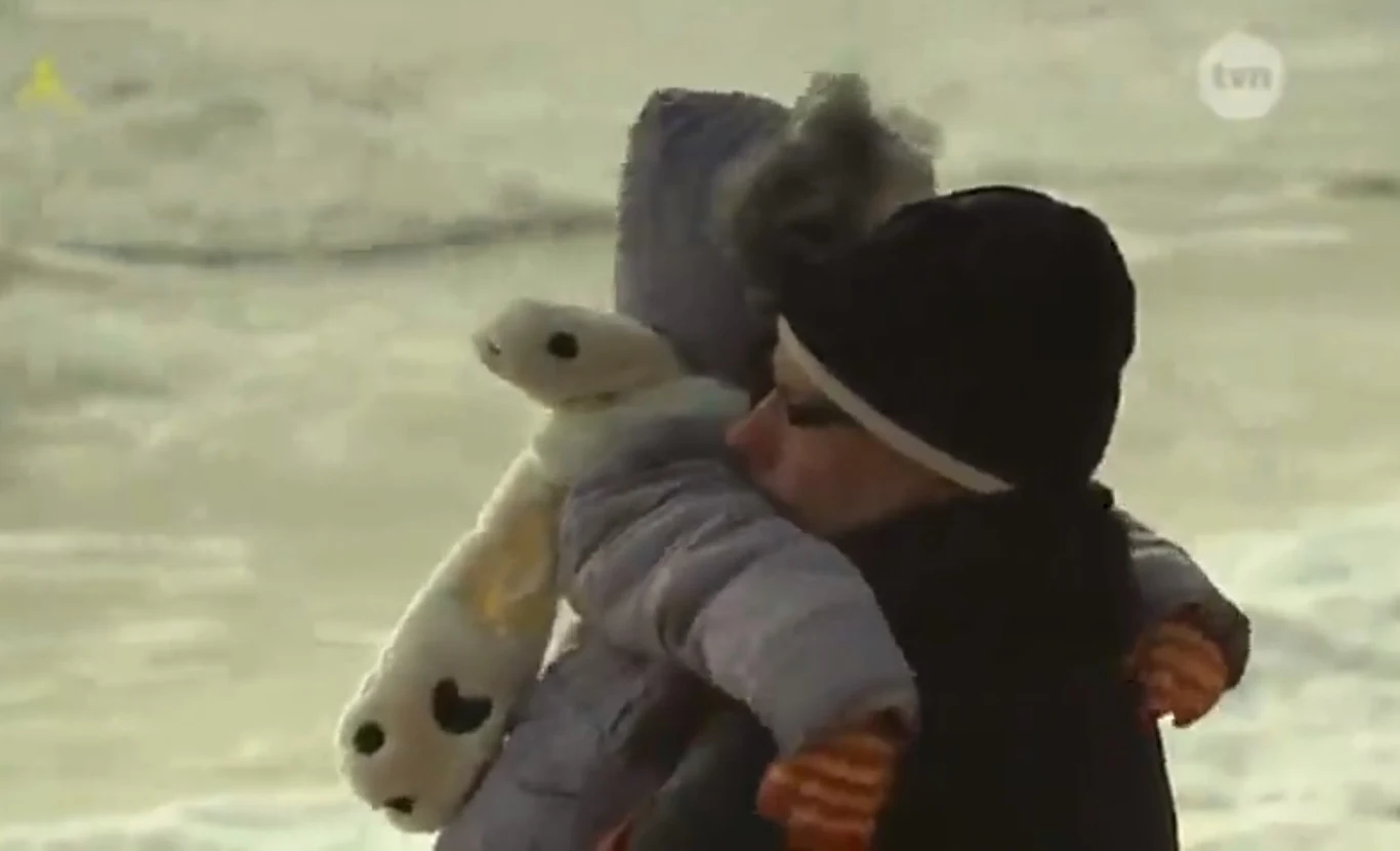 Krzysztof Wasita z córką (Screen: "W milczeniu" reż. Ewa Ewart/TVN) Krzysztof Wasita z córką (Screen: "W milczeniu" reż. Ewa Ewart/TVN)