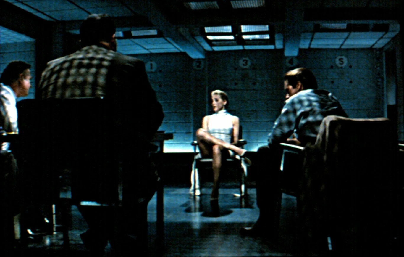 Sharon Stone w "Nagim instynkcie" Sharon Stone w "Nagim instynkcie"