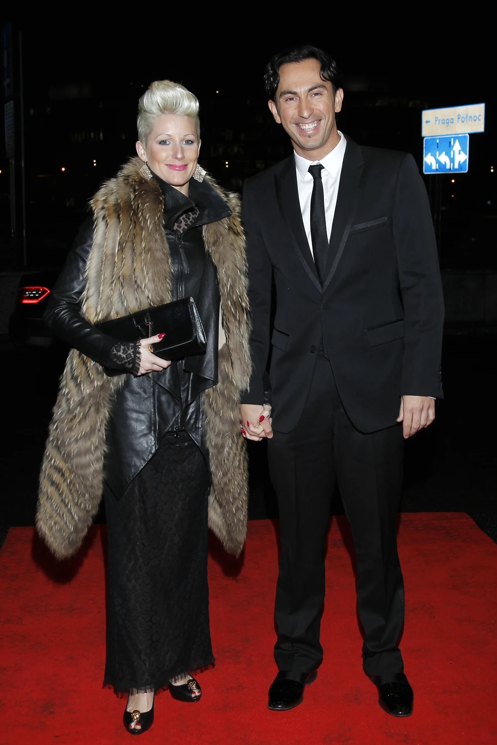 Michał Malitowski z żoną