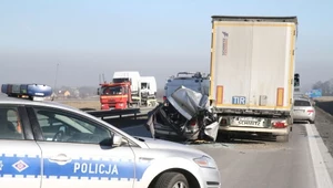 Na autostradach coraz częściej dochodzi do wypadków