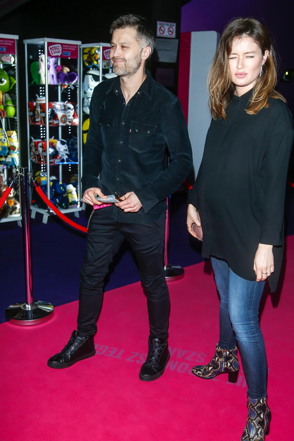 Maciej Zakościelny i Paulina Wyka