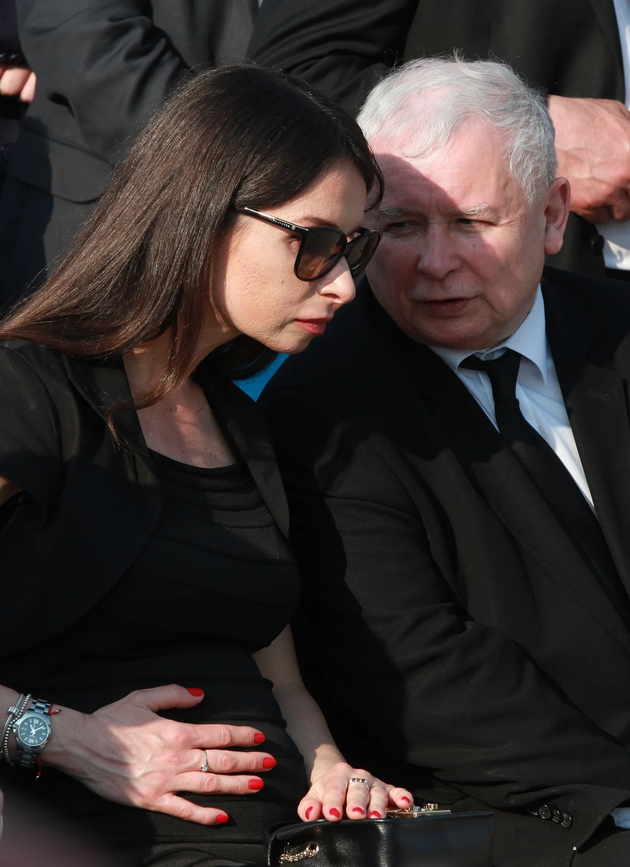 Marta Kaczyńska ze stryjem Jarosławem Kaczyńskim Marta Kaczyńska ze stryjem Jarosławem Kaczyńskim