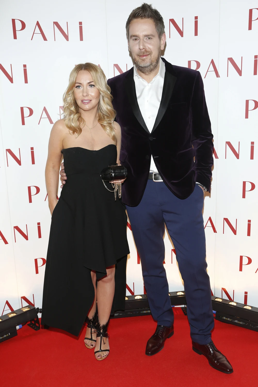 Wojciech Amaro z żoną Wojciech Amaro z żoną