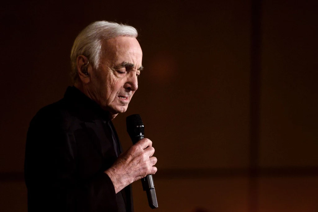 Charles Aznavour ma problemy ze zdrowiem - zdjęcie z 13 marca 2018 r.