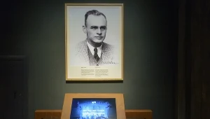 Instalacja muzealna poświęcona rtm. Witoldowi Pileckiemu na wystawie głównej Muzeum II Wojny Światowej w Gdańsku