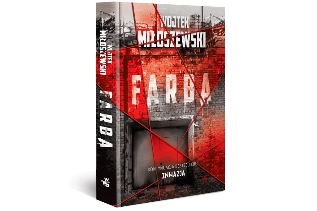 "Farba" - okładka książki Wojtka Miłoszewskiego