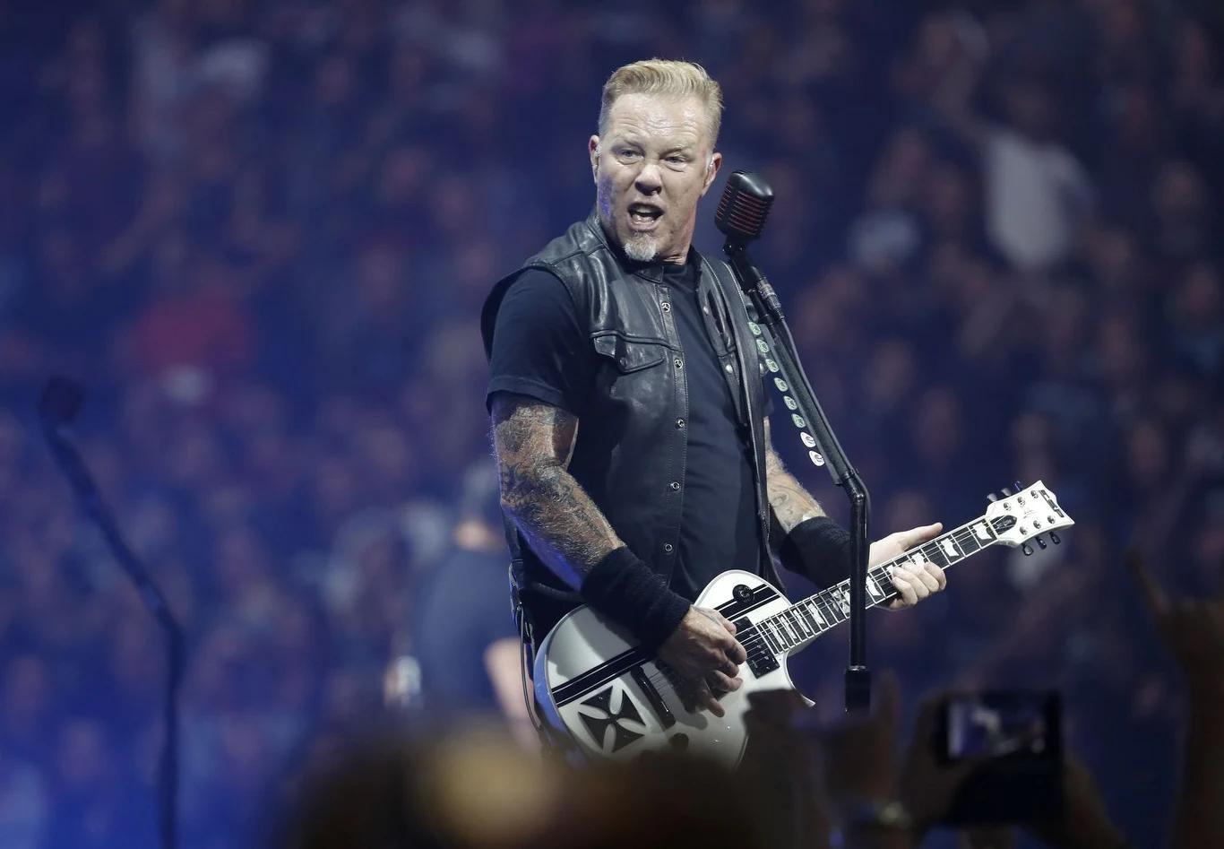 James Hetfield (Metallica) w akcji James Hetfield (Metallica) w akcji