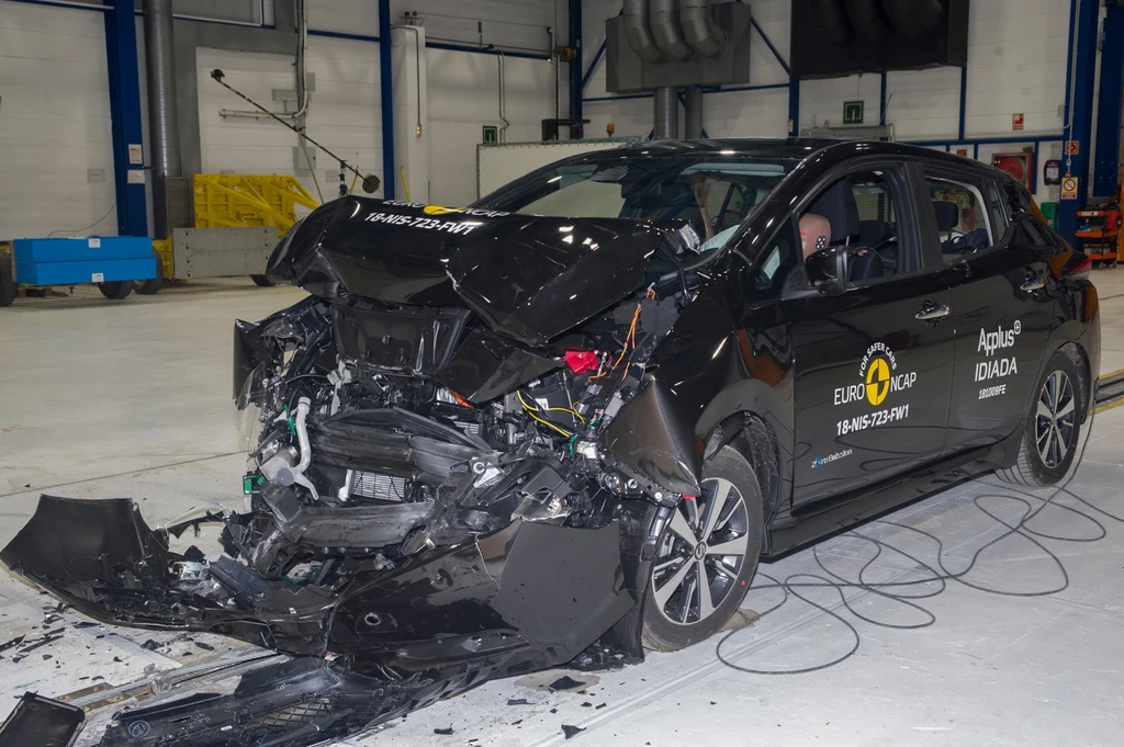 Nissan Leaf po teście Euro NCAP