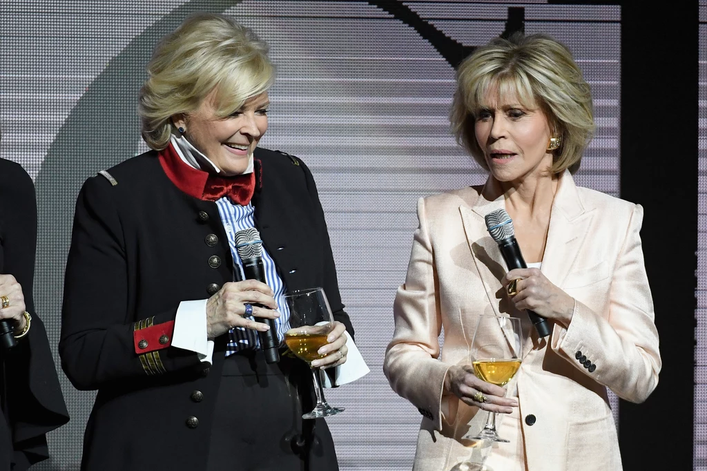Jane Fonda na CinemaCon. Jane Fonda na CinemaCon.