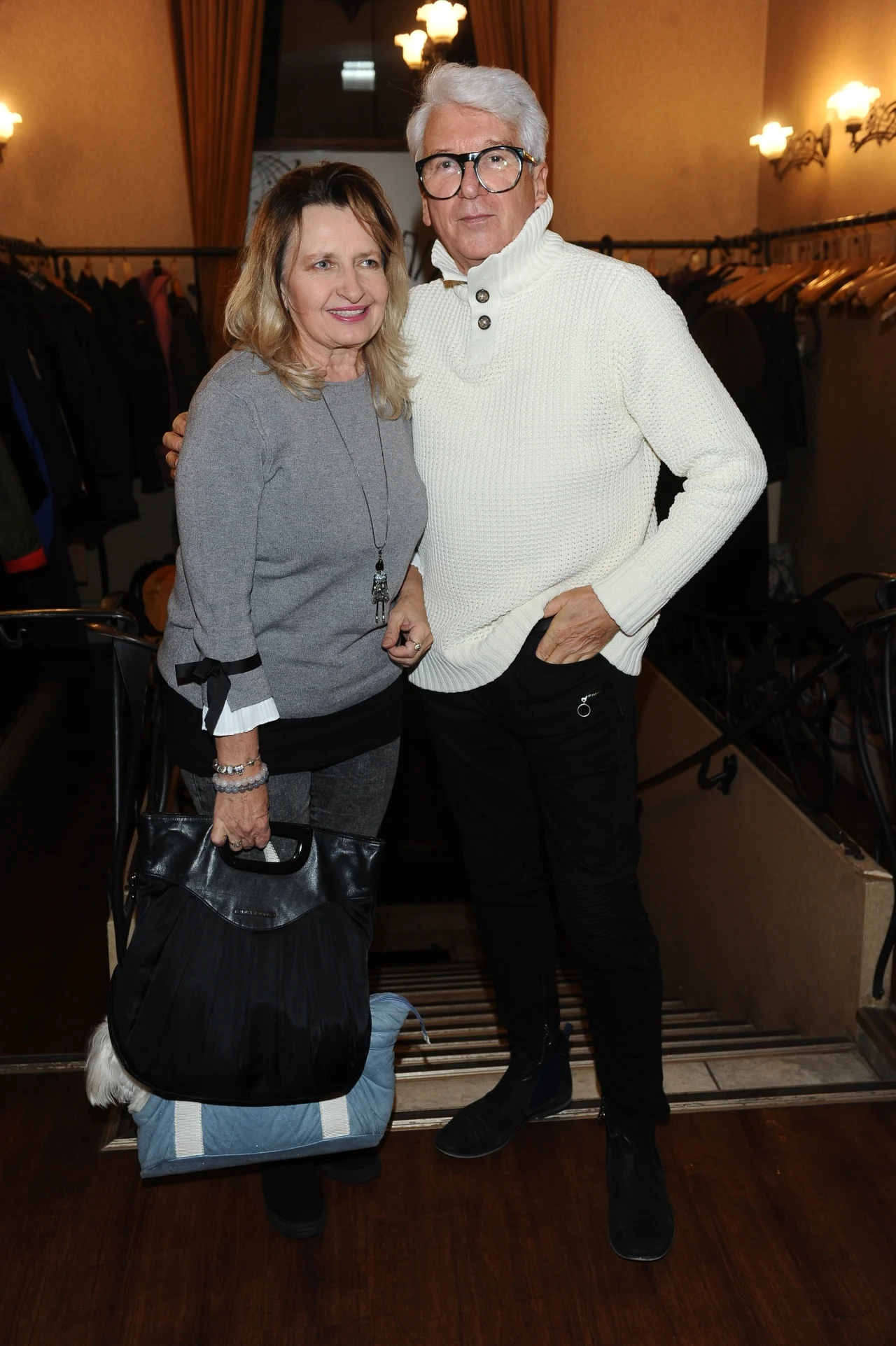 Ryszard Rembiszewski z ukochaną Ryszard Rembiszewski z ukochaną