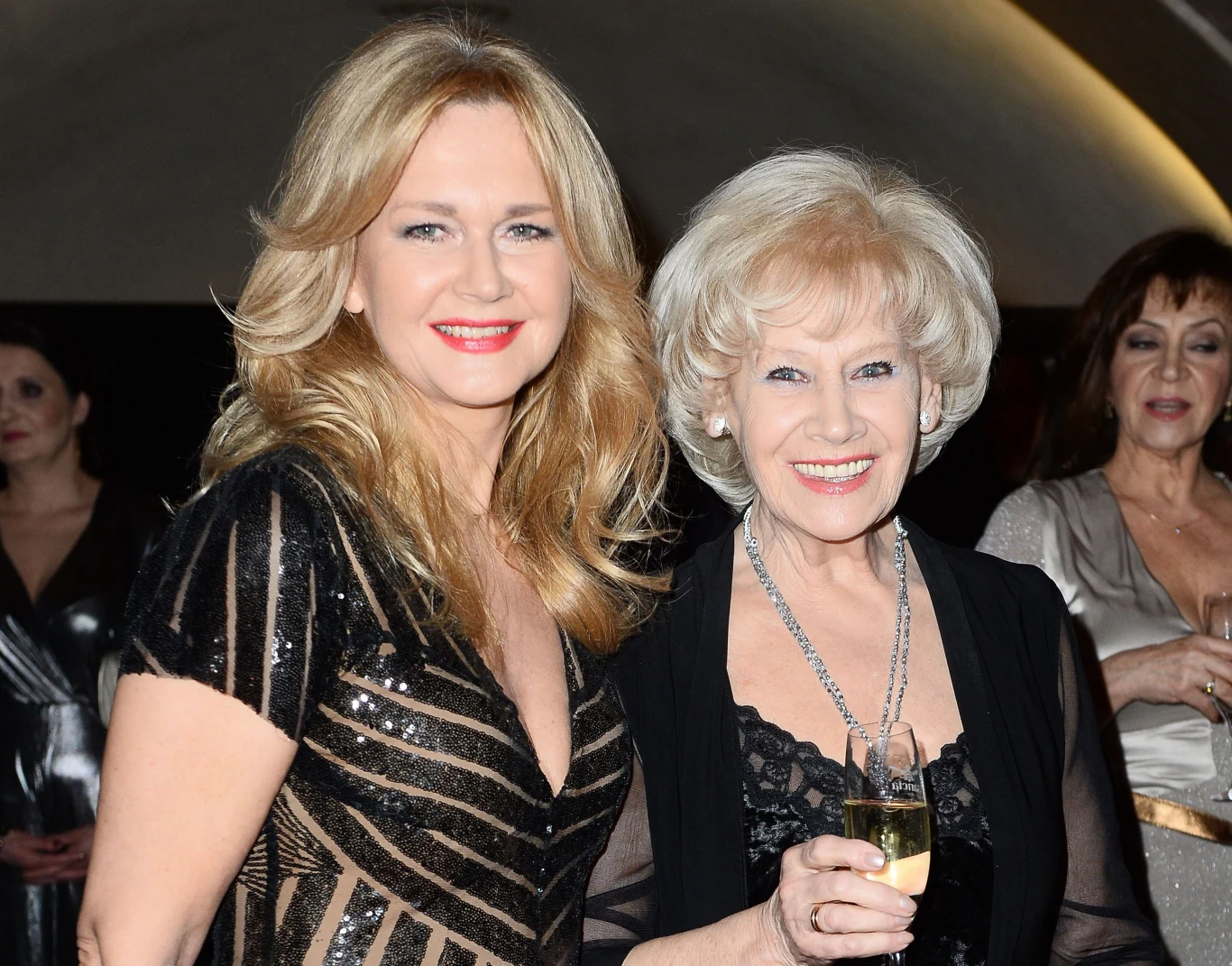 Grażyna Torbicka i Krystyna Loska. Gala Telekamery Grażyna Torbicka i Krystyna Loska. Gala Telekamery