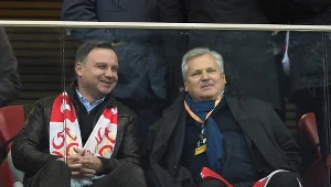 Andrzej Duda i Aleksander Kwaśniewski