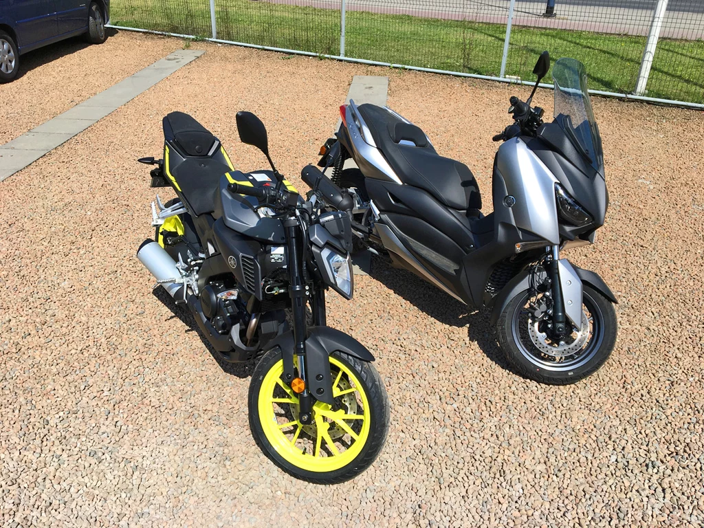 Yamaha MT-125 i X-Max 125