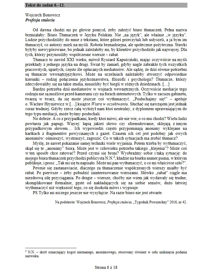 Język polski Język polski
