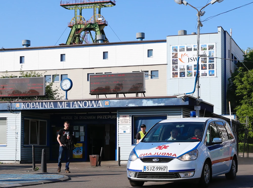 Akcja ratownicza w kopalni Borynia-Zofiówka-Jastrzębie w Jastrzębiu-Zdroju Akcja ratownicza w kopalni Borynia-Zofiówka-Jastrzębie w Jastrzębiu-Zdroju