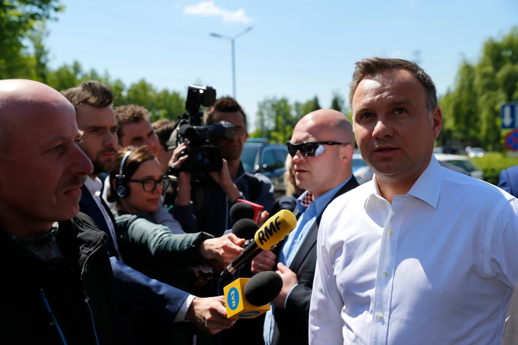 Prezydent Andrzej Duda w kopalni Borynia-Zofiówka-Jastrzębie Prezydent Andrzej Duda w kopalni Borynia-Zofiówka-Jastrzębie