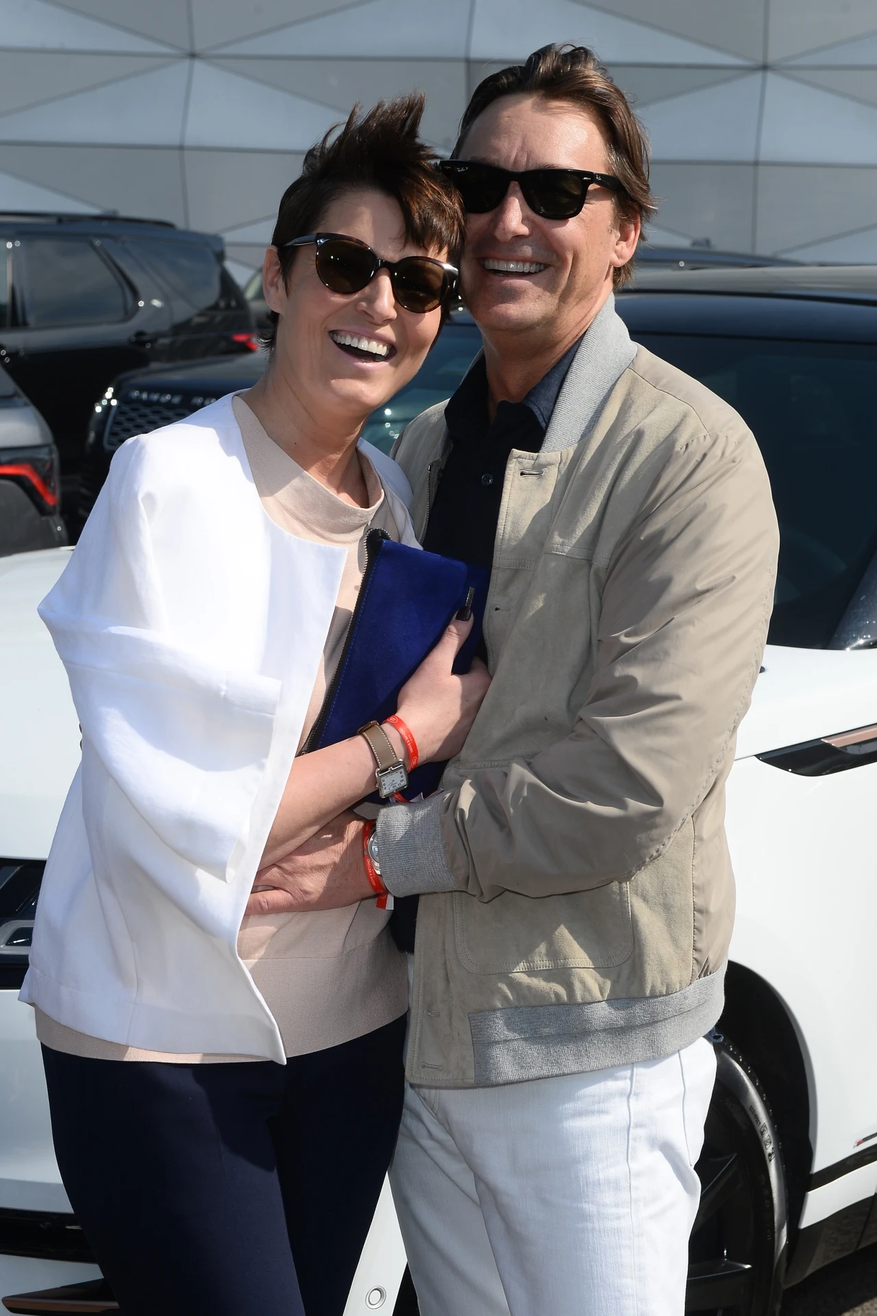 Ilona Felicjańska z partnerem Ilona Felicjańska z partnerem