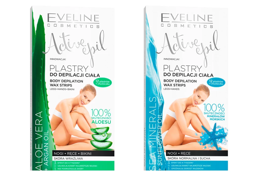 Plastry do depilacji ciała Eveline Cosmetics