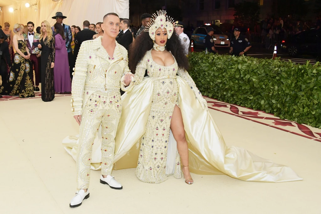 Projektant Jeremy Scott i Cardi B Projektant Jeremy Scott i Cardi B