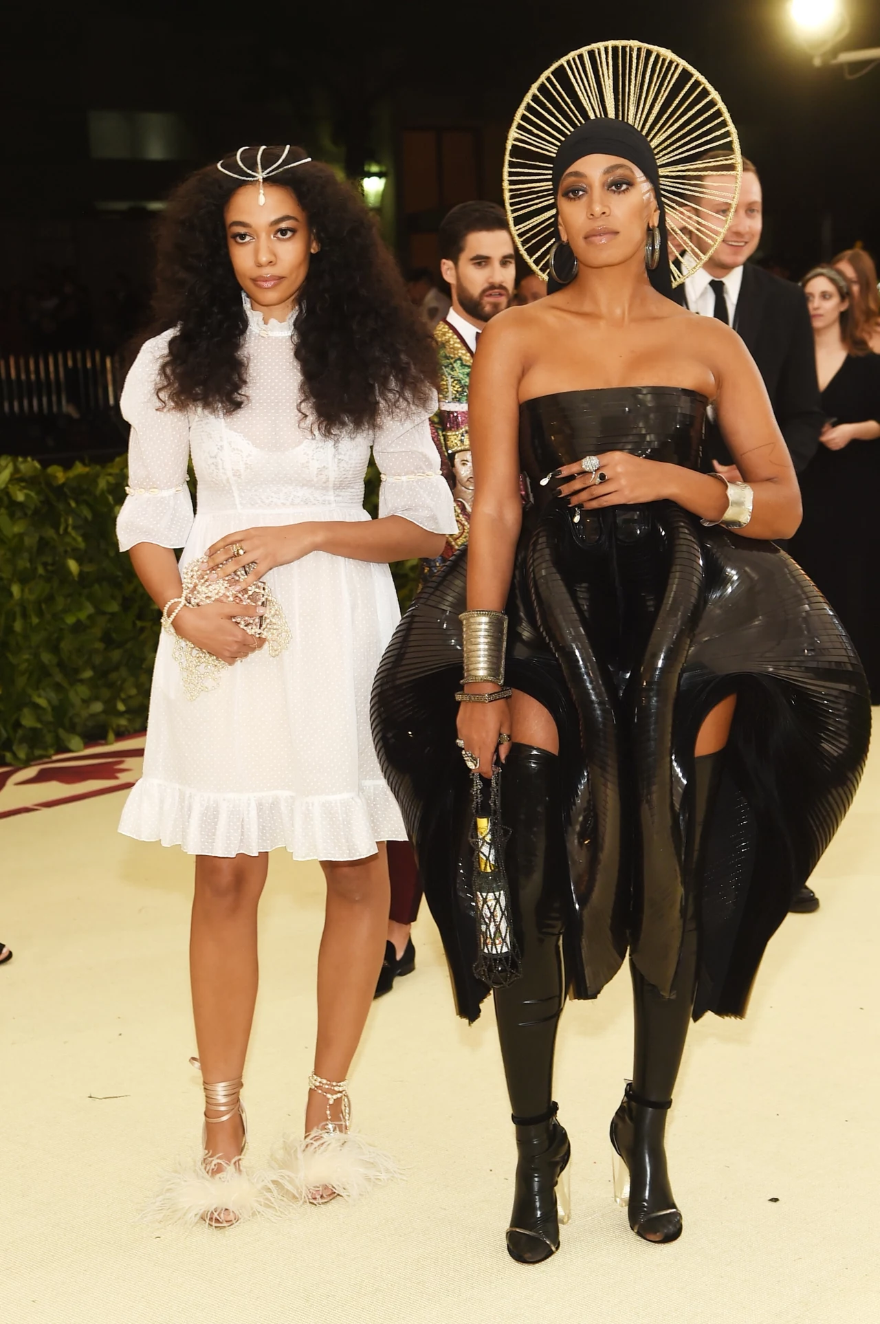 Solange Knowles - po prawej Solange Knowles - po prawej