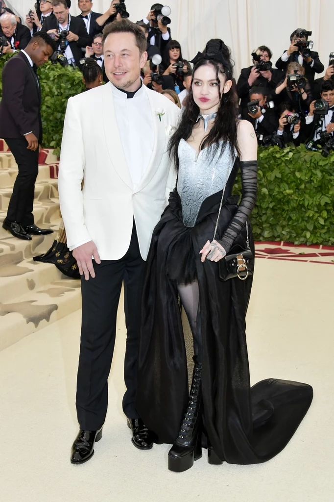 Elon Musk i Grimes razem na MET Gali