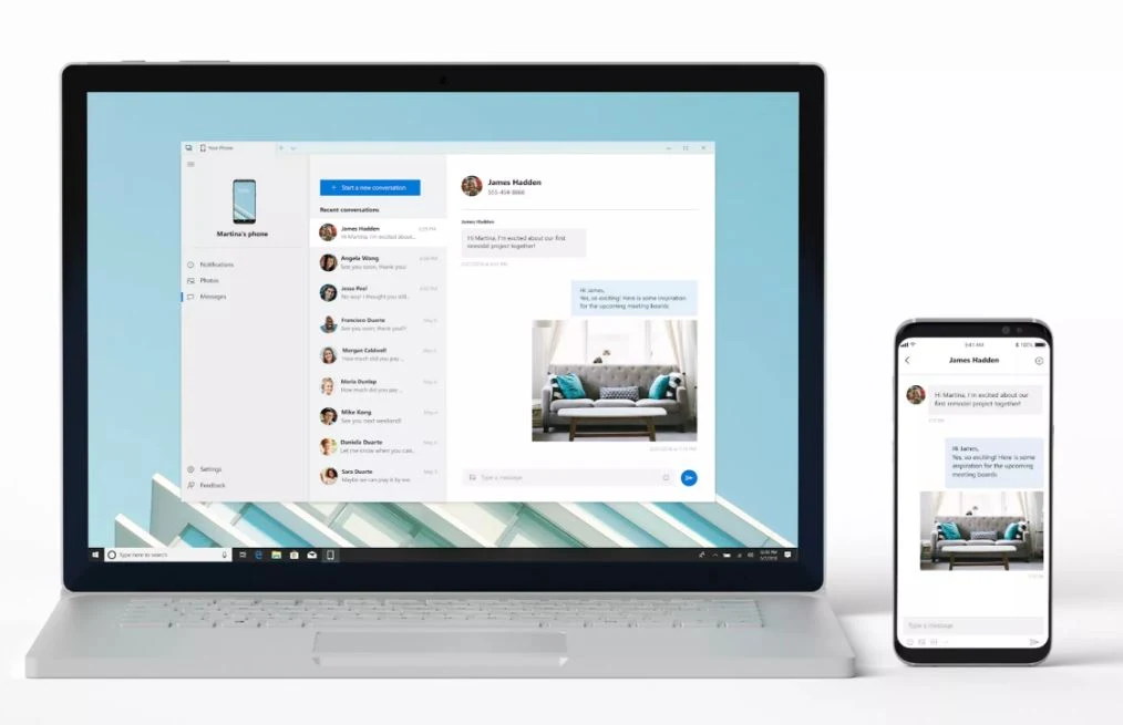 Microsoft Your Phone to odpowiednik Continuity od Apple Microsoft Your Phone to odpowiednik Continuity od Apple