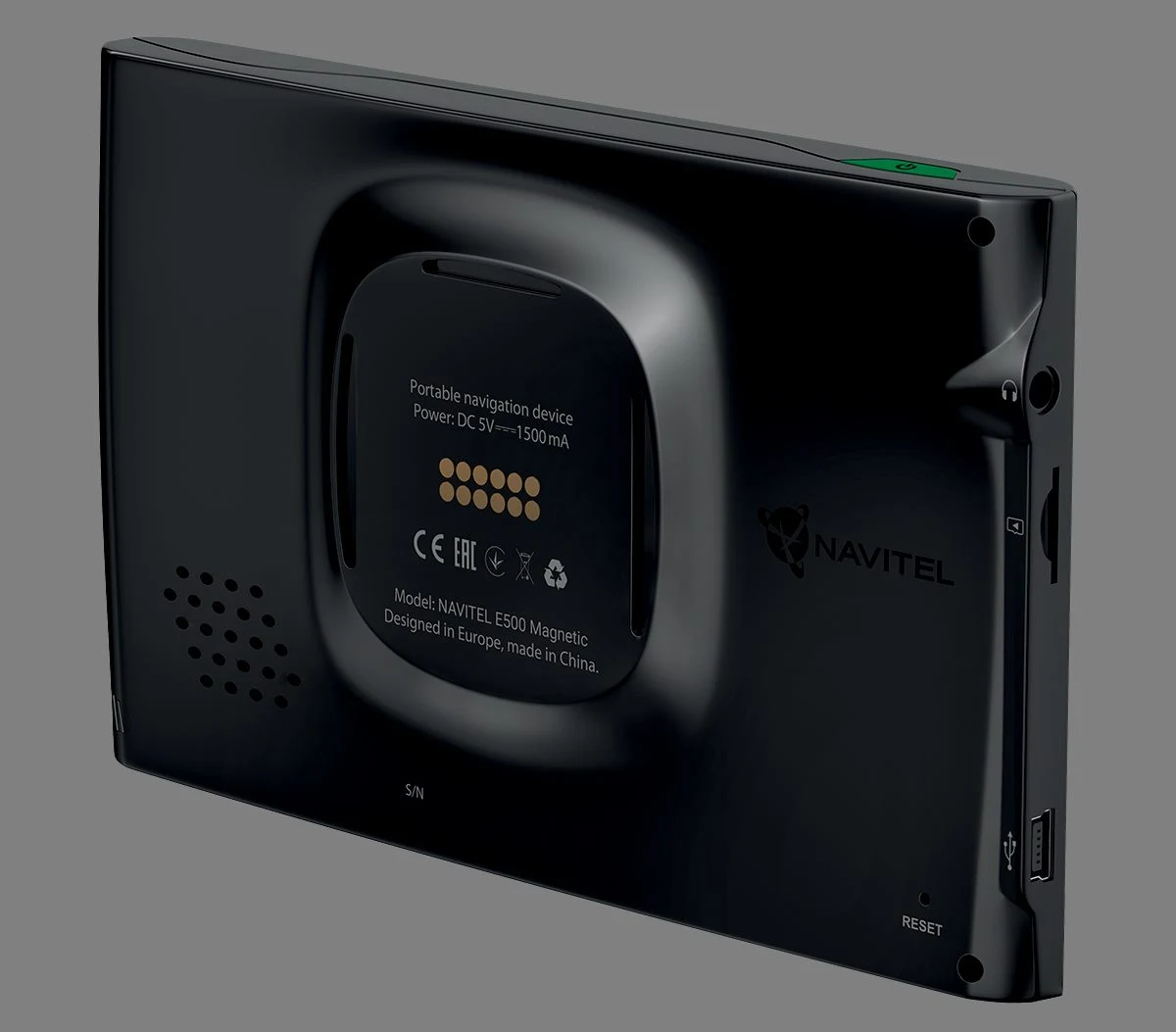 Mocowanie magnetyczne z wbudowanym zasilanie