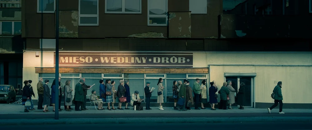 Na planie serialu "Rojst" / Showmax