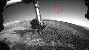 Niezidentyfikowany obiekt latający na zdjęciach łazika Curiosity