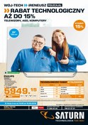 Gazetka promocyjna Saturn - Rabat technologiczny aż do 15% - ważna do 16-05-2018