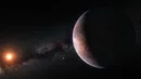 TRAPPIST-1. Nieodległe planety mogą mieć mnóstwo wody.