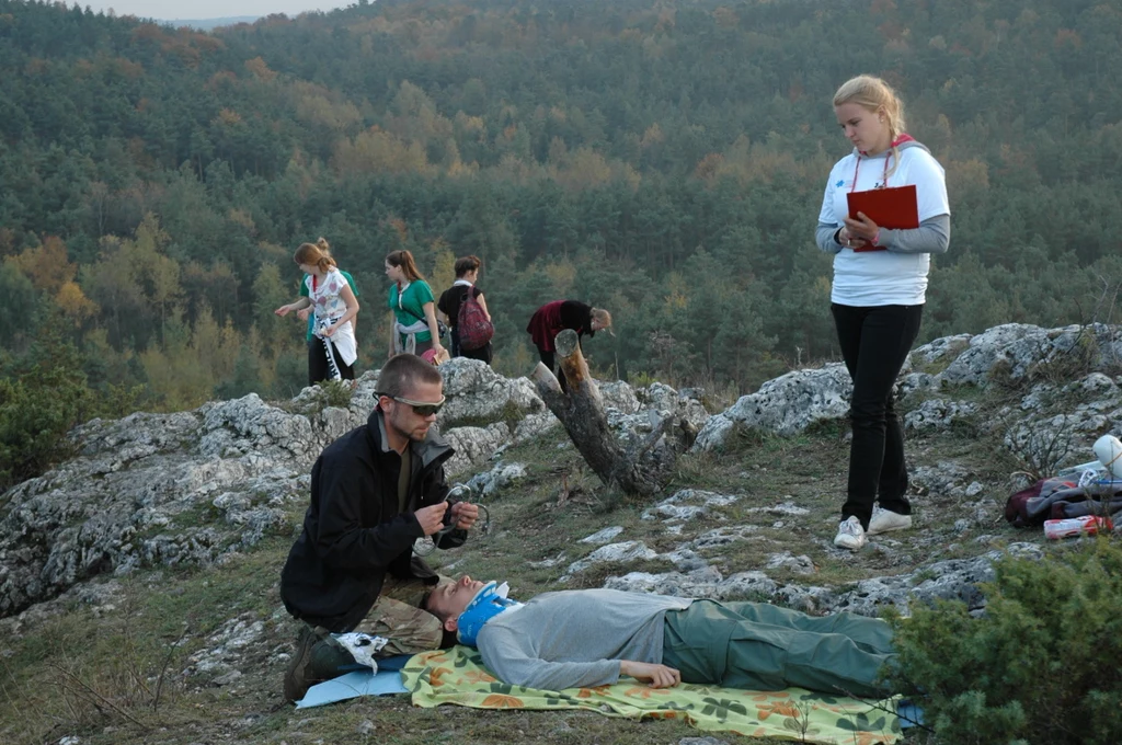 Ćwiczenia w terenie / fot: PCPM Ćwiczenia w terenie / fot: PCPM