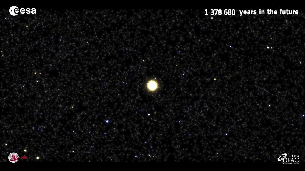 Gwiazda Gliese 710 zbliży się do nas za 1,3 mln lat